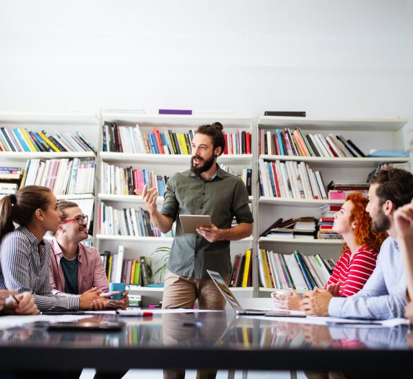 Business meeting and teamwork by business people